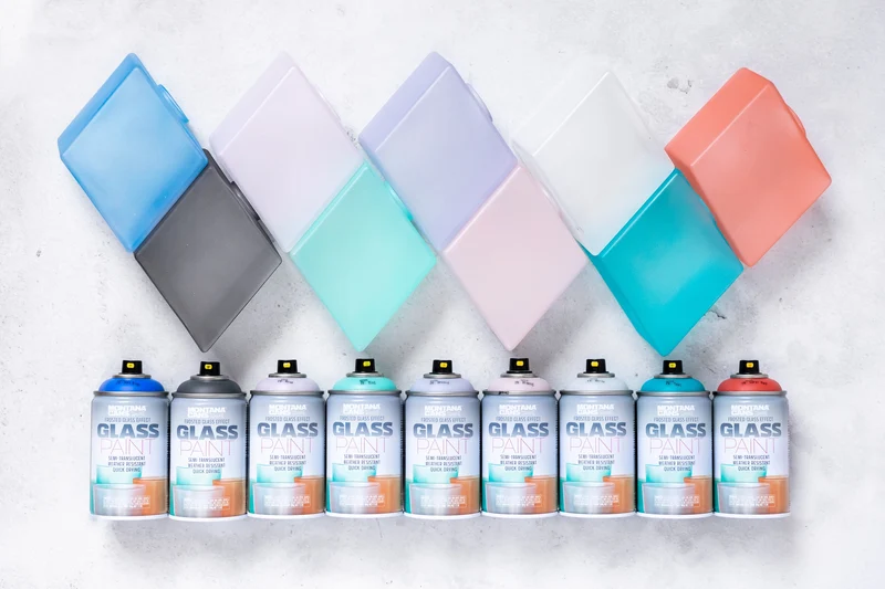 Montana - GLASS Paint 250ml - Bay Blue 5055