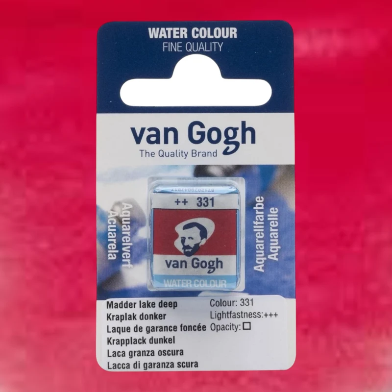 Van Gogh Aquarellfarbe Näpfchen Krapplack Dunkel 331