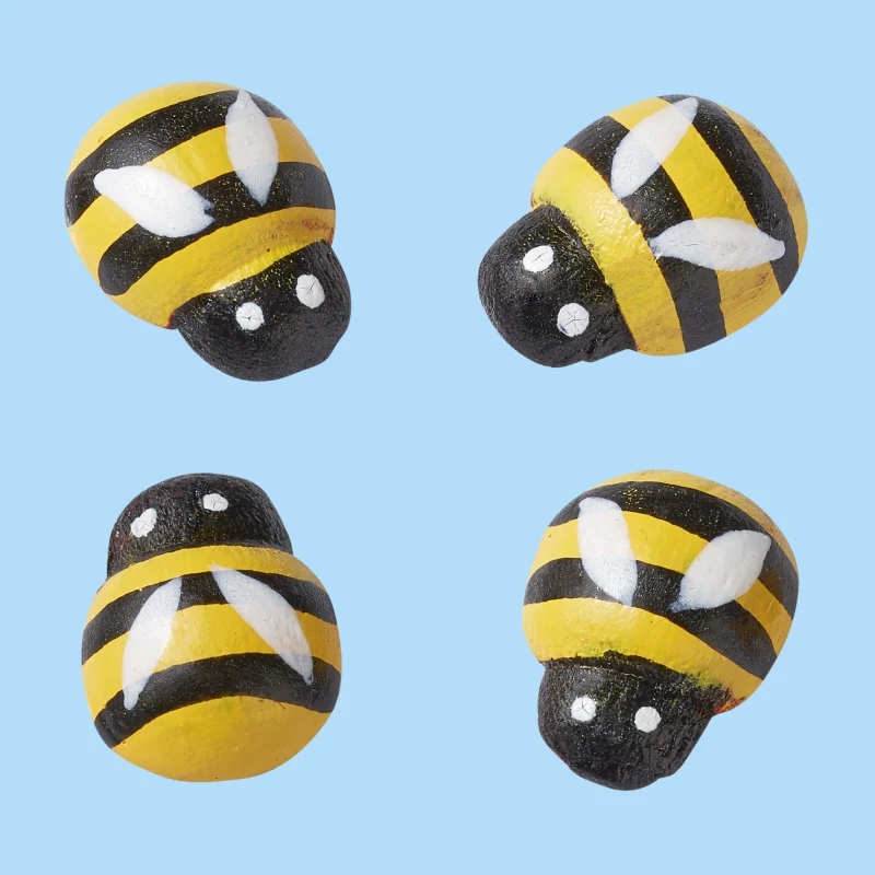Biene, Glückskäfer, Fiegenpilz
