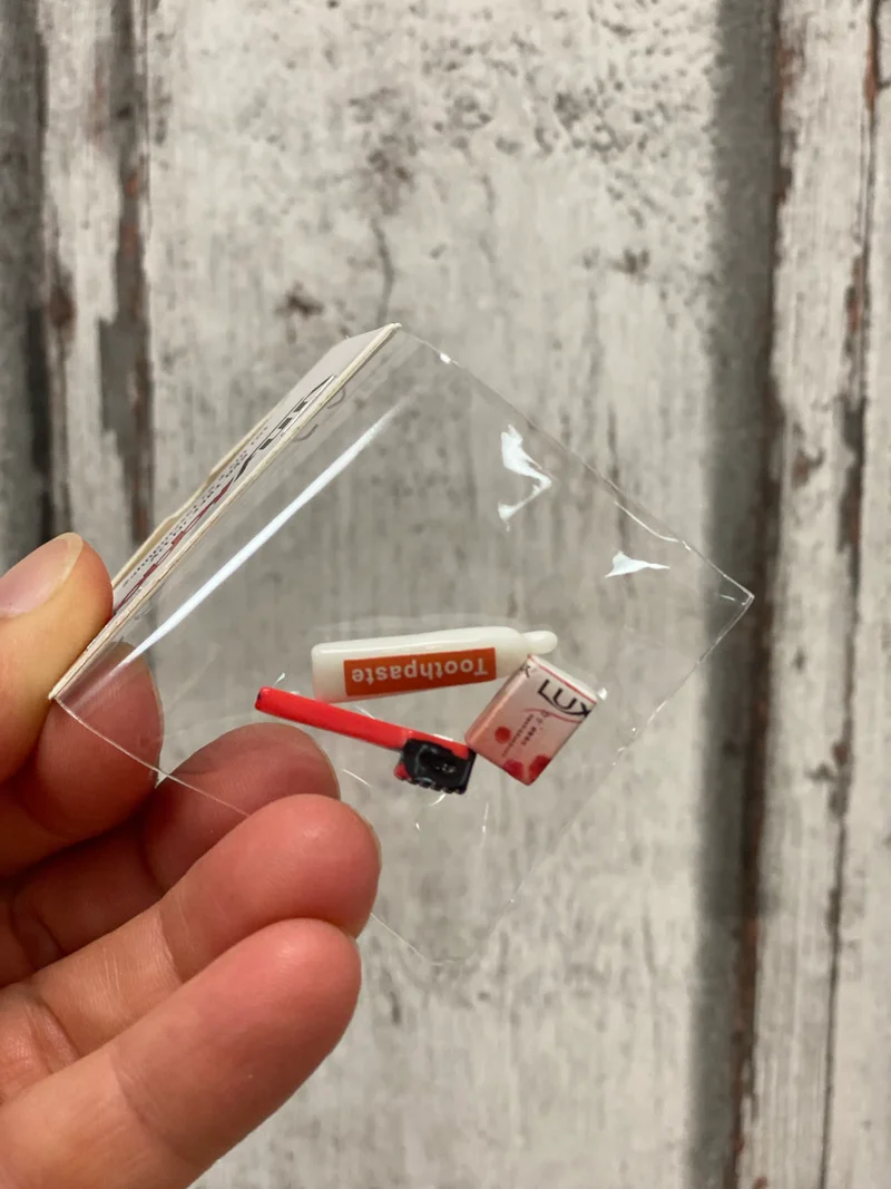 Zahnputzset Miniatur für Wichtel