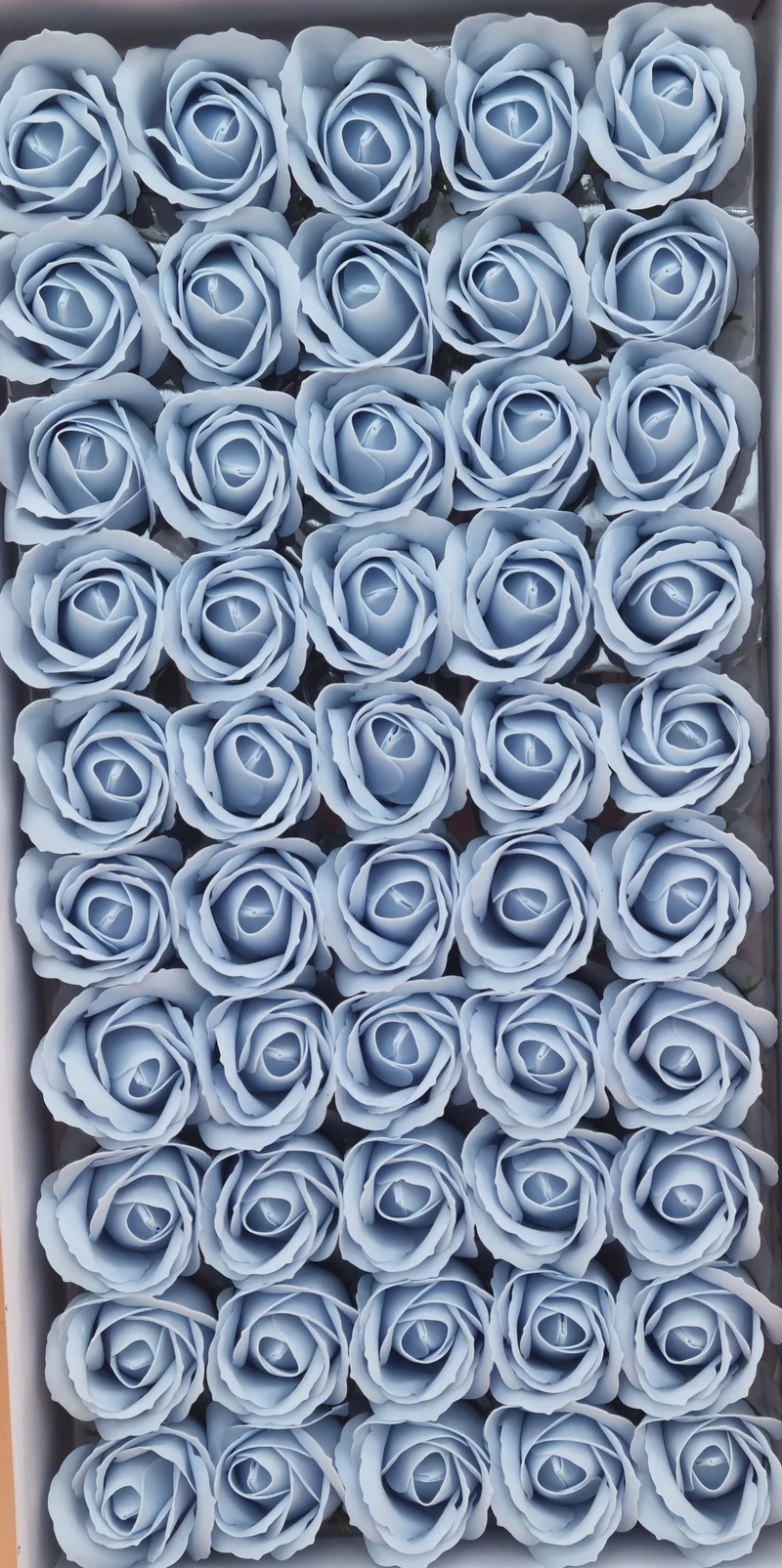 Seifenblume "Rose 25" Hellblau
