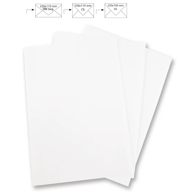 Pergamentpapier A4 Bogen verschiedene