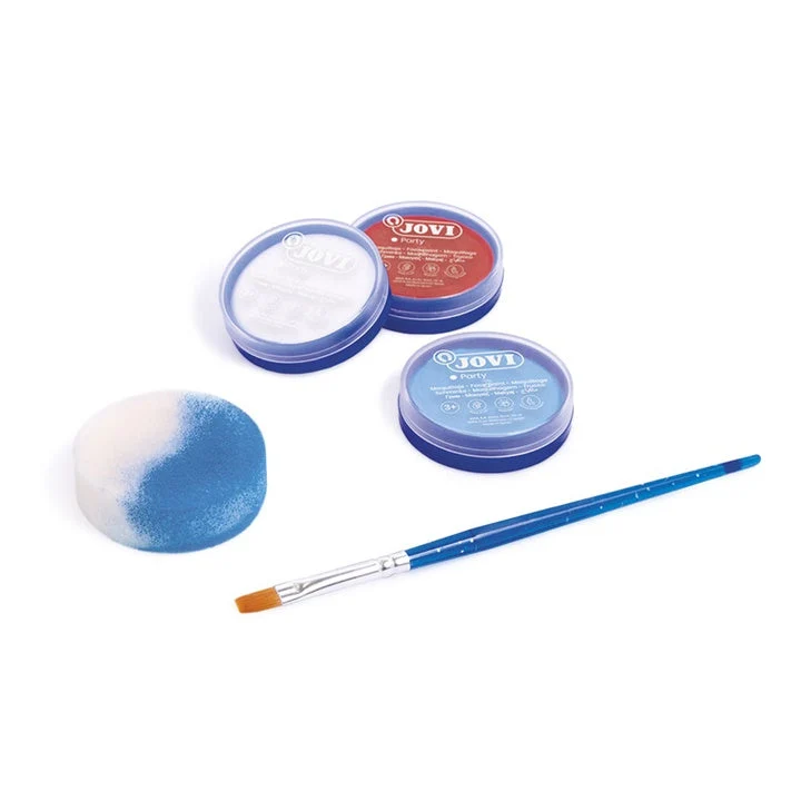 Adventure Face Paint Set with Accessories, 3 x 8 ml