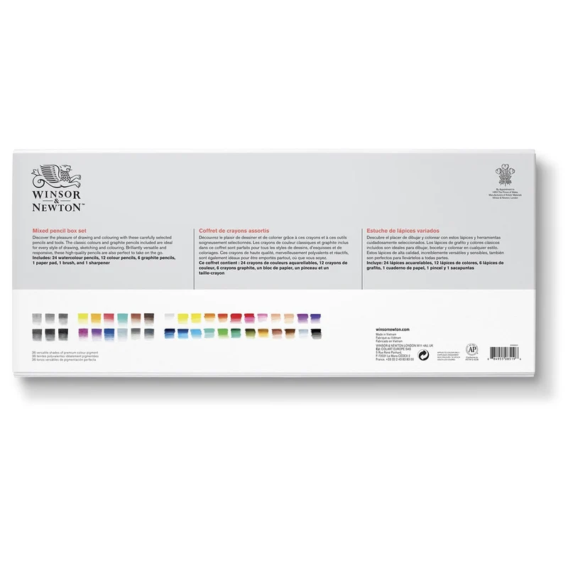 Winsor Newton - Studio Collection Mixed Pencils Set of 48