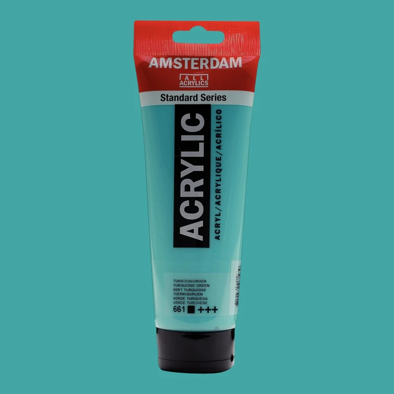 Amsterdam Standard Series Acrylfarbe - Türkisgrün 661