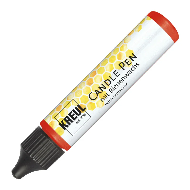 KREUL Candle Pen, Rot, Kerzenstift, 29 ml
