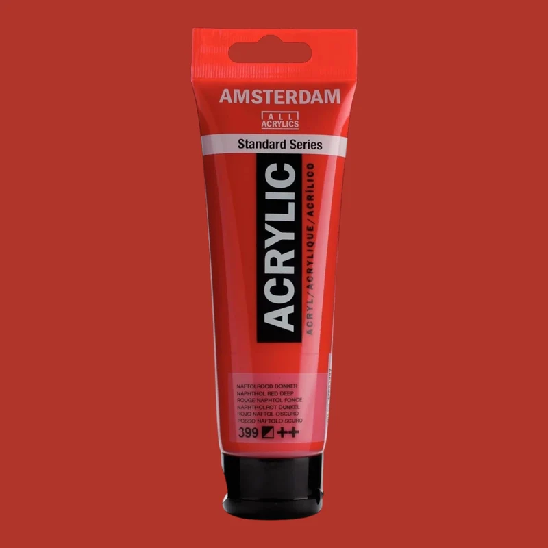 Amsterdam Standard Series Acrylfarbe - Naphtholrot Dunkel 399