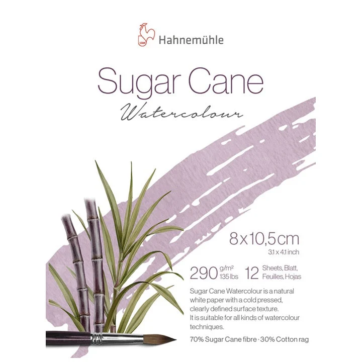 Hahnemühle Watercolor Paper Sugar Cane 8x10,5 cm