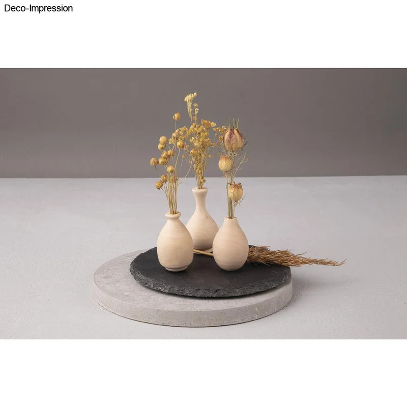 Holzvasen-Minis Set