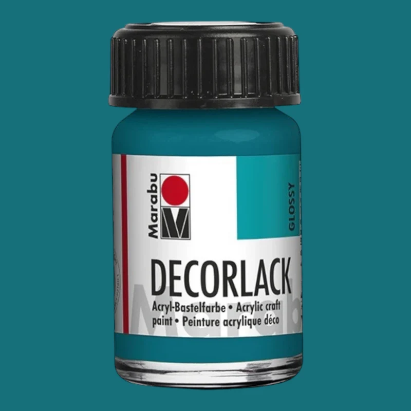 Marabu Decorlack Acryl Glanz Türkis 290