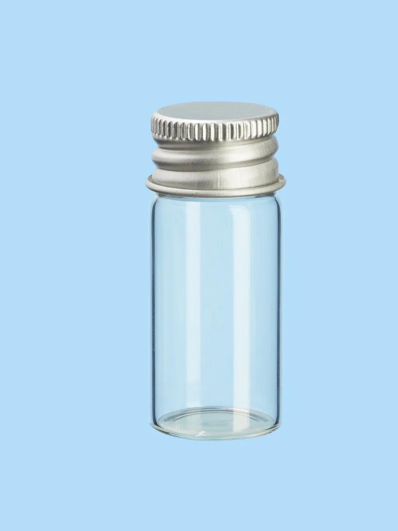 Mini Glasröhrchen mit Schraubverschluss 4 Sorten