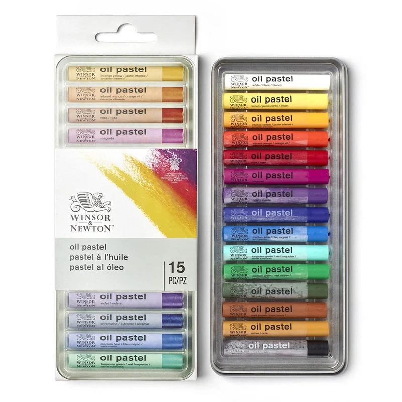 Winsor Newton - Fine Artists Oil Pastels Set of 15
