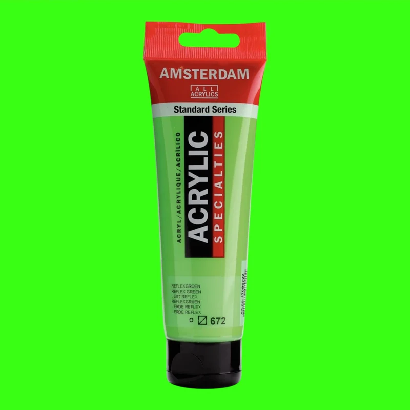 Amsterdam Standard Series Acrylfarbe - Reflexgrün 672