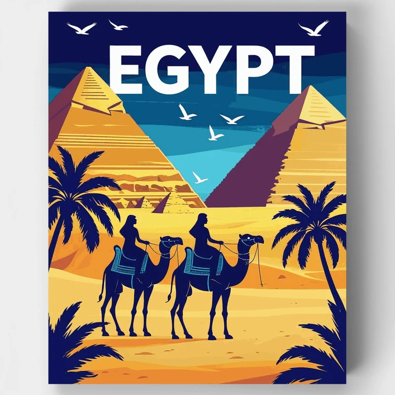 Egypt - Paint by Numbers Kit