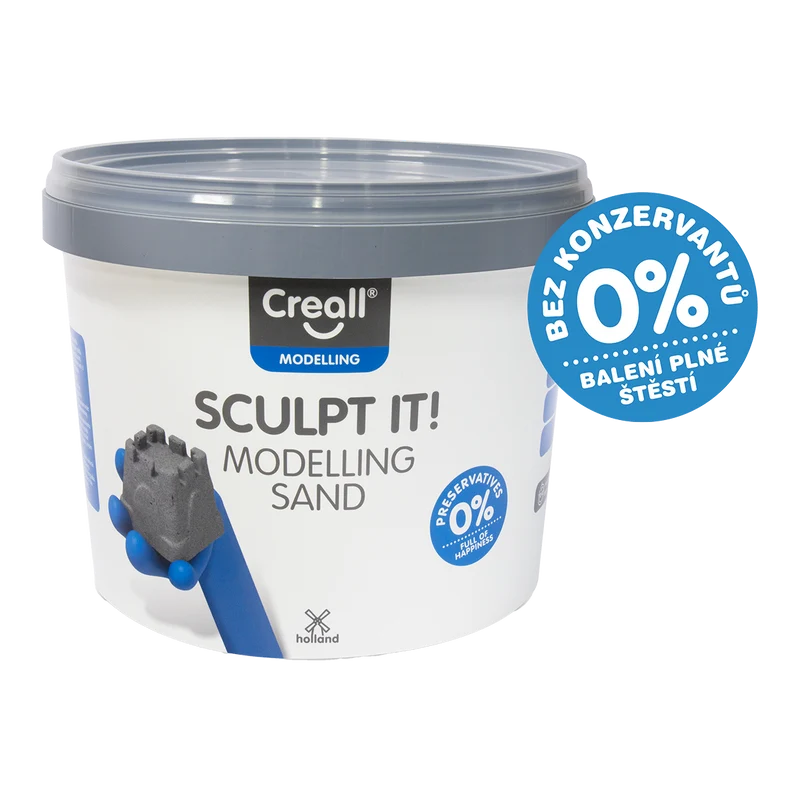 Creall modelirni pesek it! naravni - 3,73 kg