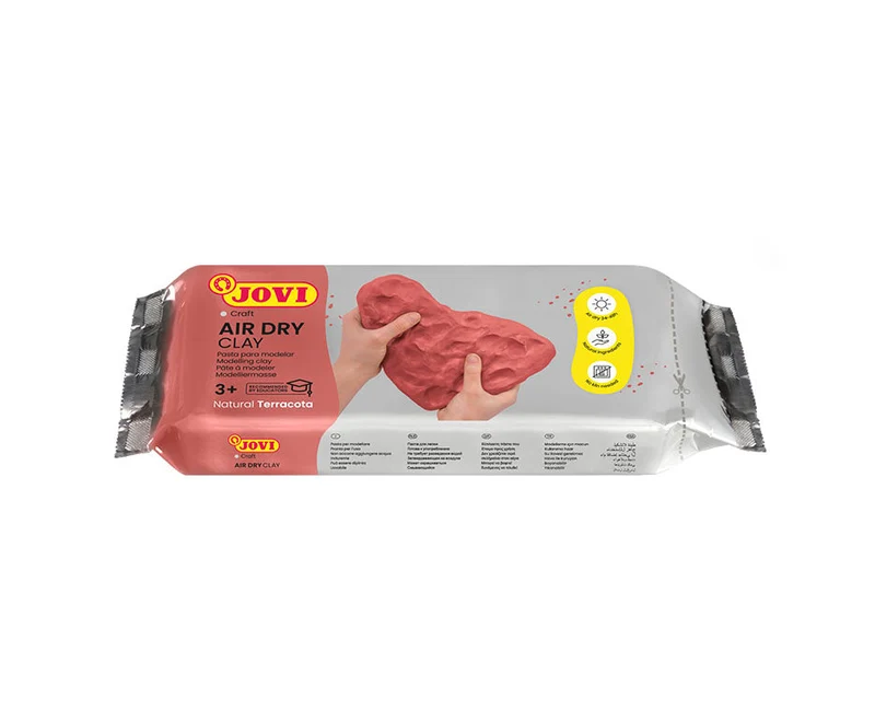 JOVI samotvrdnuća masa za modeliranje, smeđa, 250 g