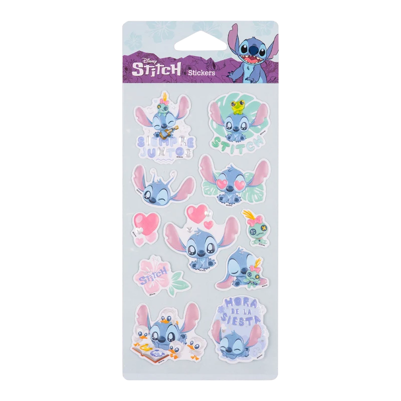 Colorino Pop-Up nalepke Stitch Pastel 1, mešanica motivov