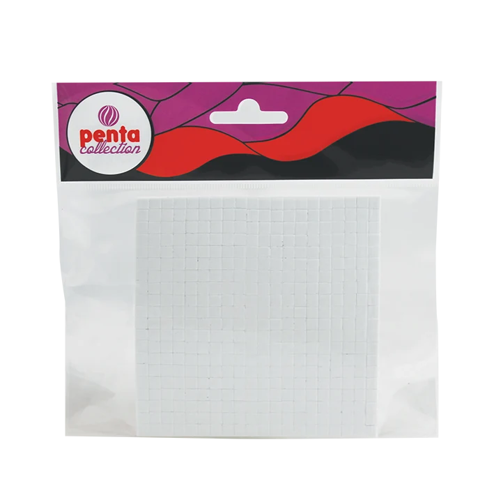 Pentart 3D penaste blazinice 5x5 mm, debelina 2 mm