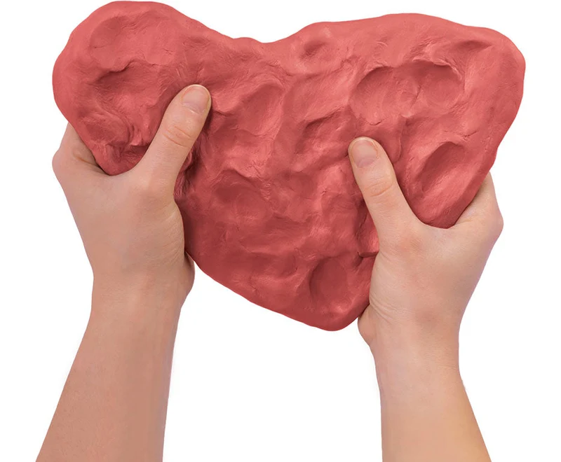 JOVI samotrdljiva modelirna masa, rjava, 250 g