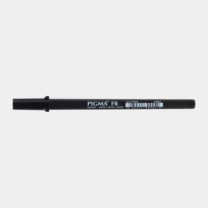 Καλλιγραφικό πενάκι πινέλο SAKURA Pigma Brushpen Fine – μαύρο