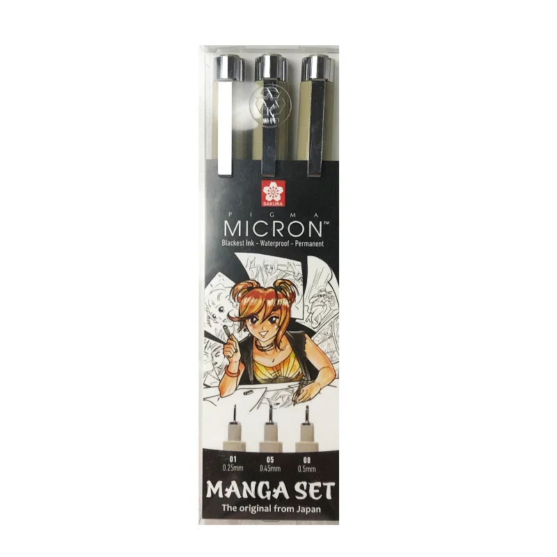 Akvarelni kist flomasteri SAKURA Koi Coloring Brush Manga