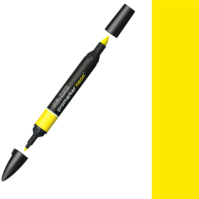Winsor & Newton - Promarker - Neon Marker - Luminous Yellow