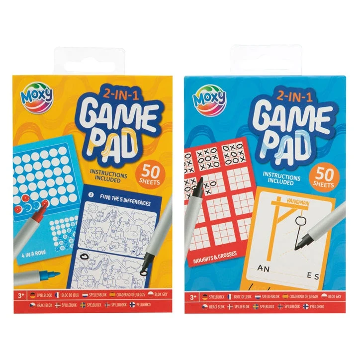 2-in-1 Game Book for Kids