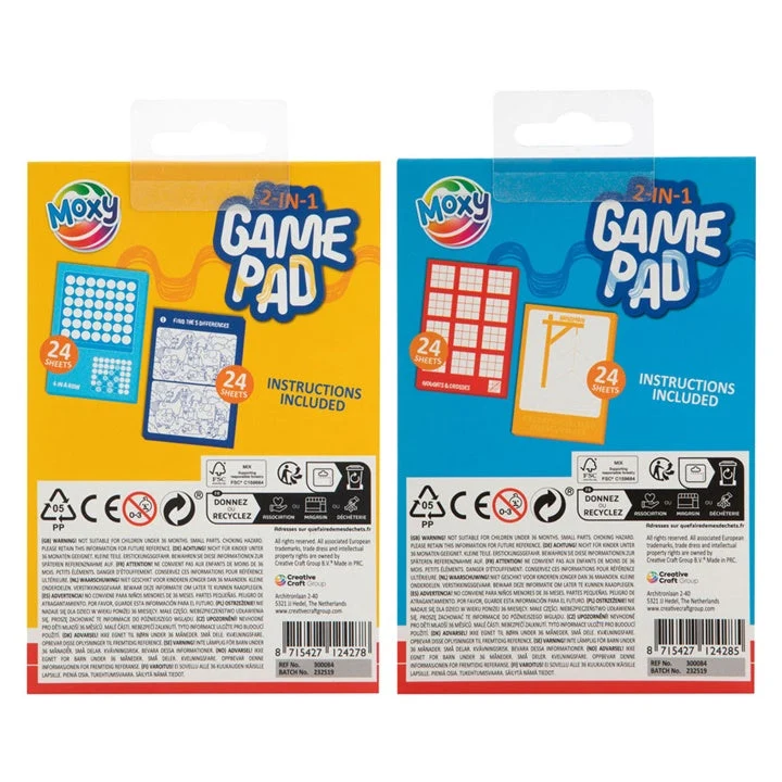 2-in-1 Game Book for Kids