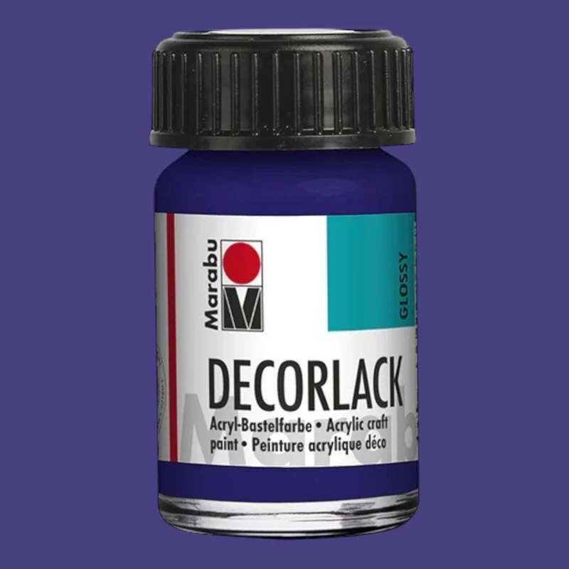 Marabu Decorlack Acryl Glanz Violett 051