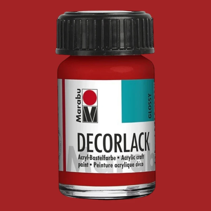 Marabu Decorlack Acryl Glanz Geranie 230