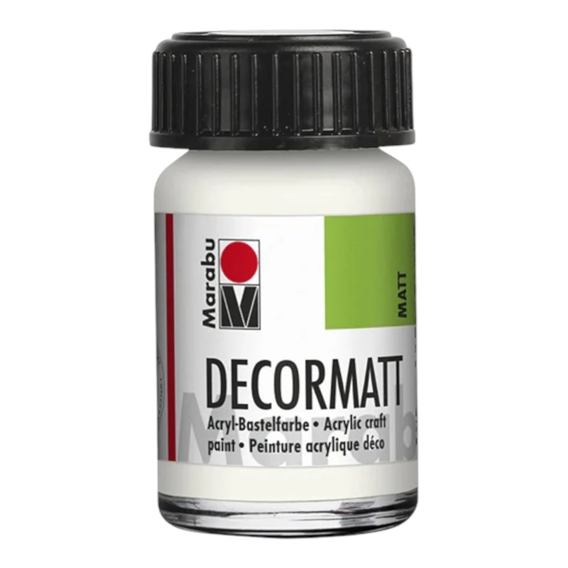 Marabu Decormatt Acryl Weiss 070