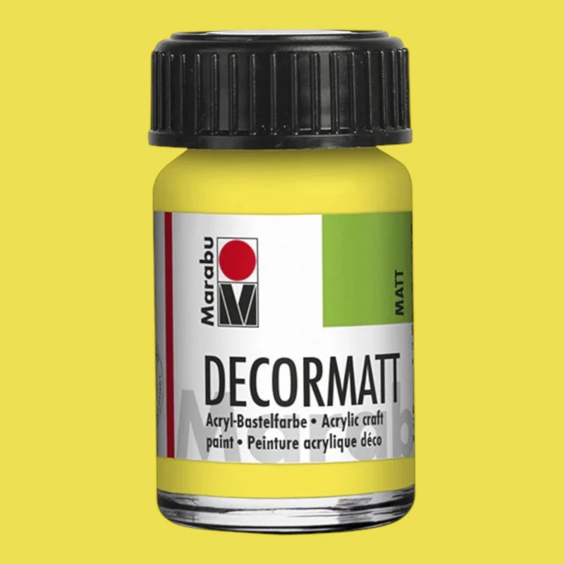 Marabu Decormatt Acryl Zitrone 020