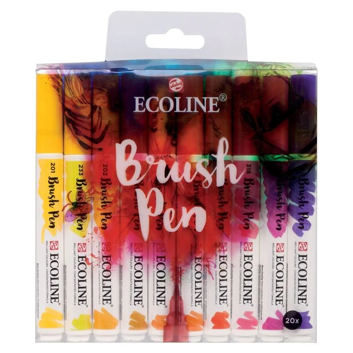 Ecoline Brush Pen Watercolor Pens