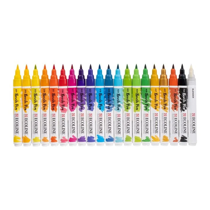 Ecoline Brush Pen Watercolor Pens