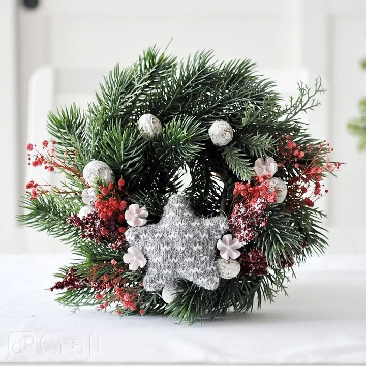 Fir Wreath for Decorating