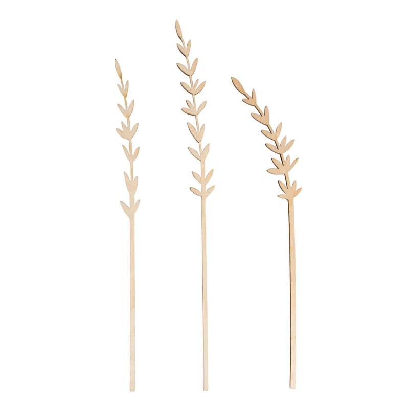 Holzstecker Lavendel