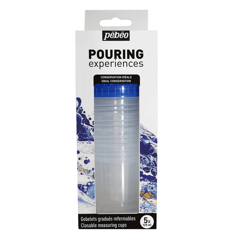 Pebeo - Pouring Experiences 5x Measuring cups