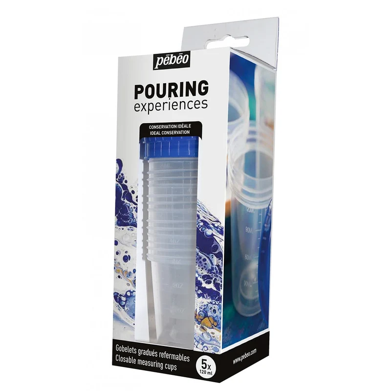 Pebeo - Pouring Experiences 5x Measuring cups