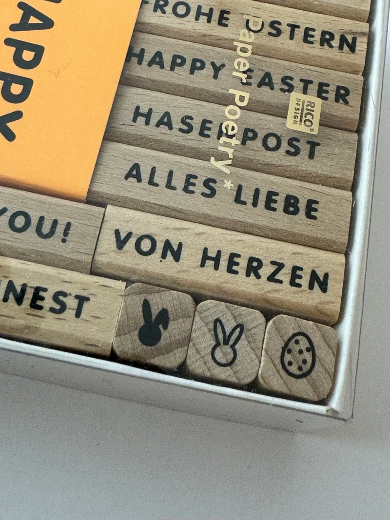 Stempelset Happy Easter