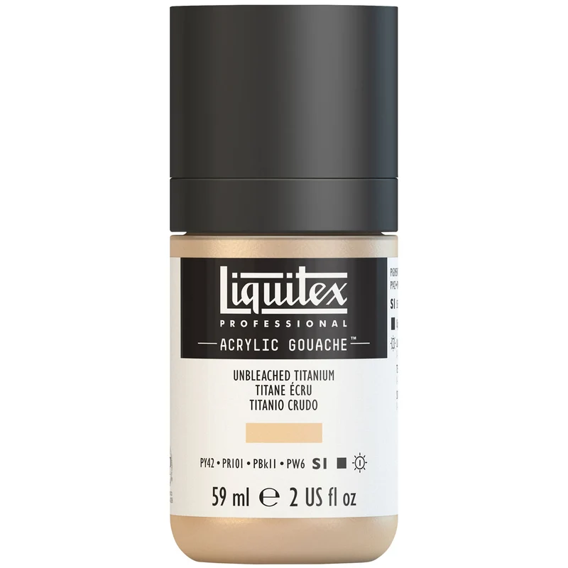 Liquitex - Acrylic Gouache 59ml S1 - Unbleached Titanium