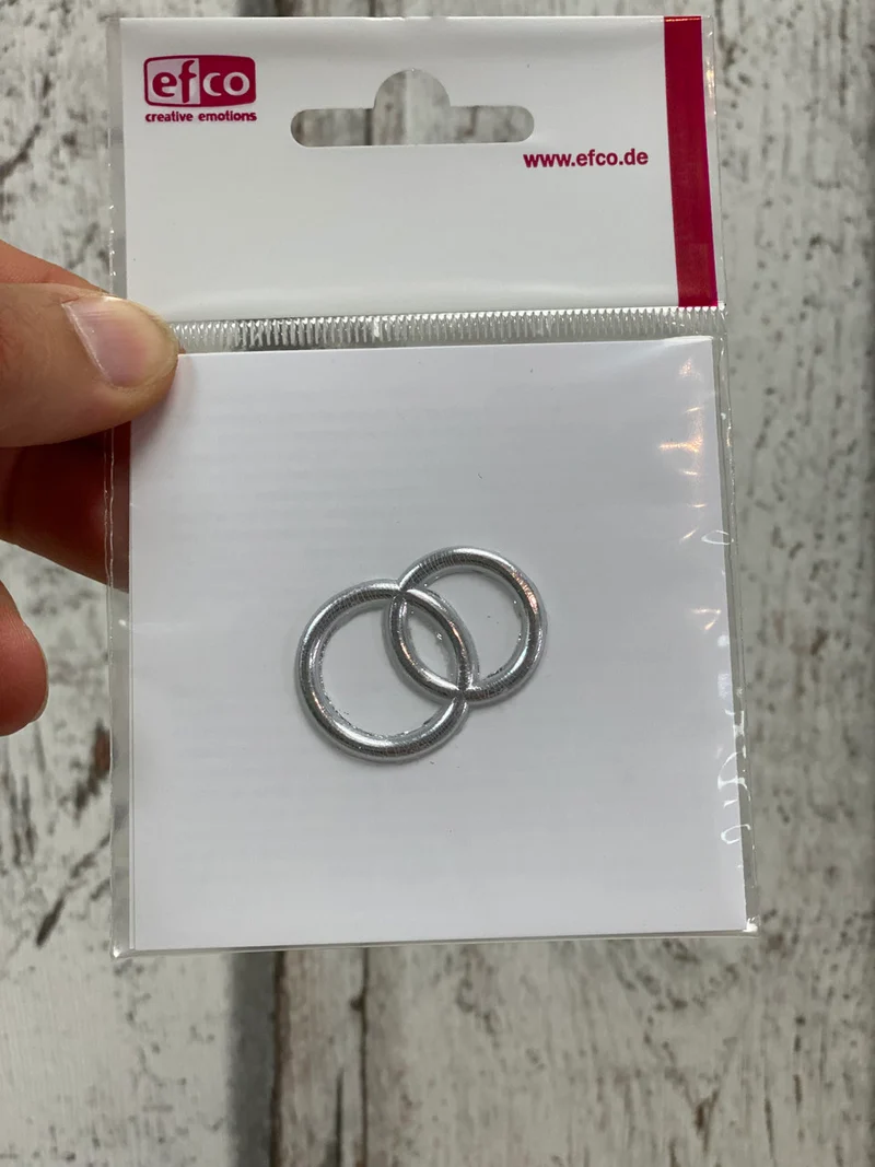 Wachs Dekorationsteil Eheringe