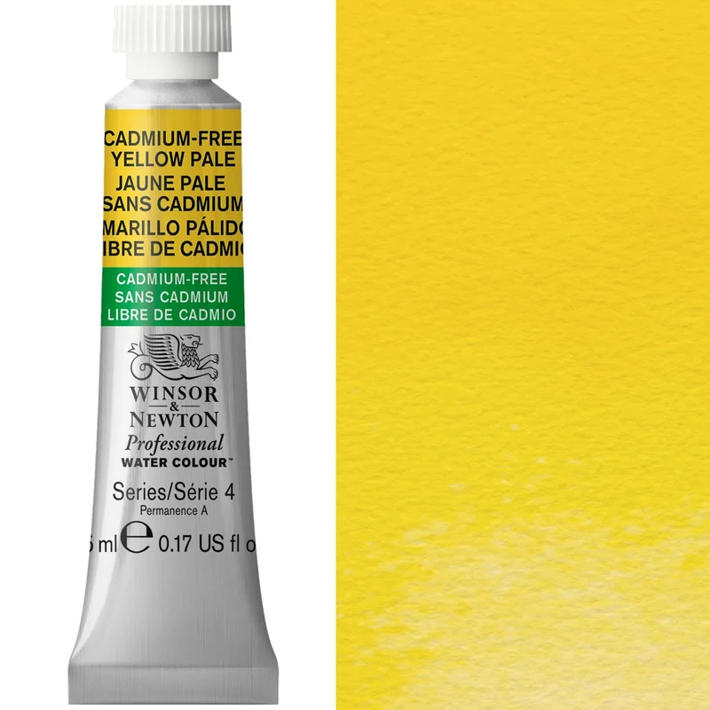 Winsor and Newton - Professional Artists' Watercolour - 5ml - Cadmium FREE Yellow Pale