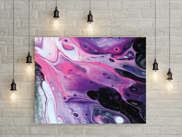 Reeves - Pre-Mixed Pouring Acrylic Paint Set - Galaxy