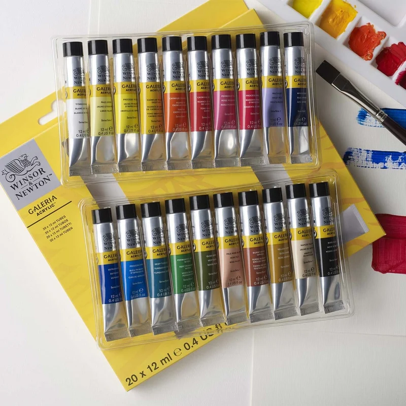 Winsor and Newton - Galeria Acrylic Tube Discovery Set - 20 x 12ml