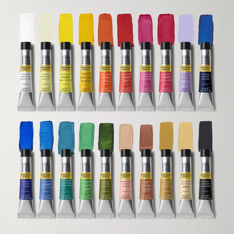Winsor and Newton - Galeria Acrylic Tube Discovery Set - 20 x 12ml