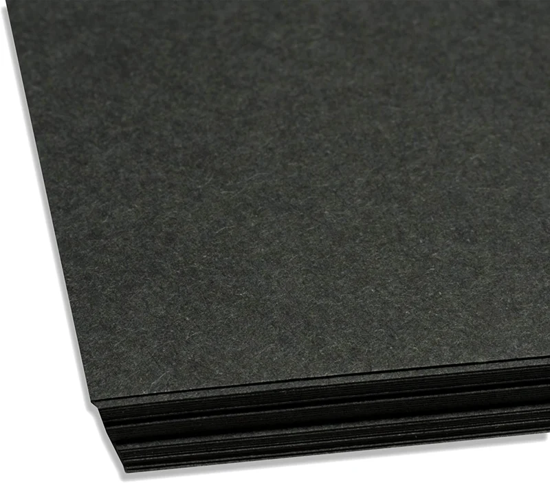 Elements - Black Paper Pad Gummed A4