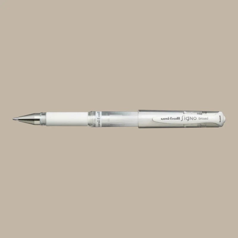 Uni Gelschreiber Ball Signo Broad 1 mm – Set mit 3 Stück im Etui