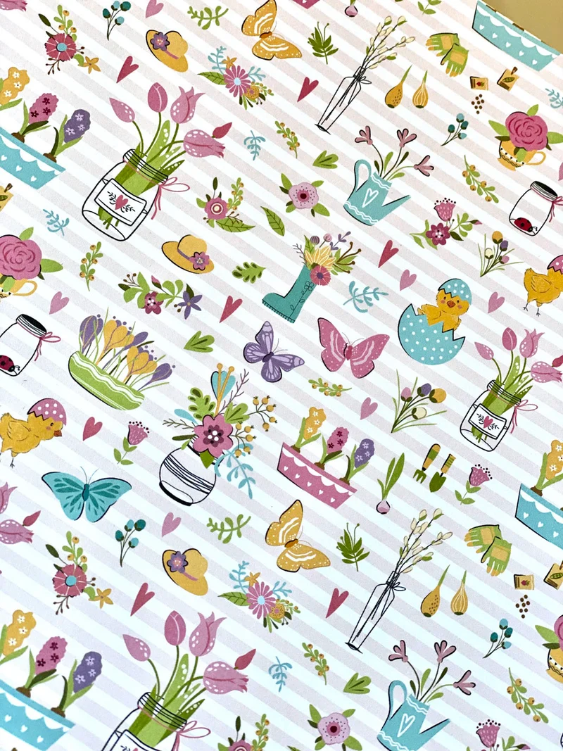 Papier mit Ostermotiven
