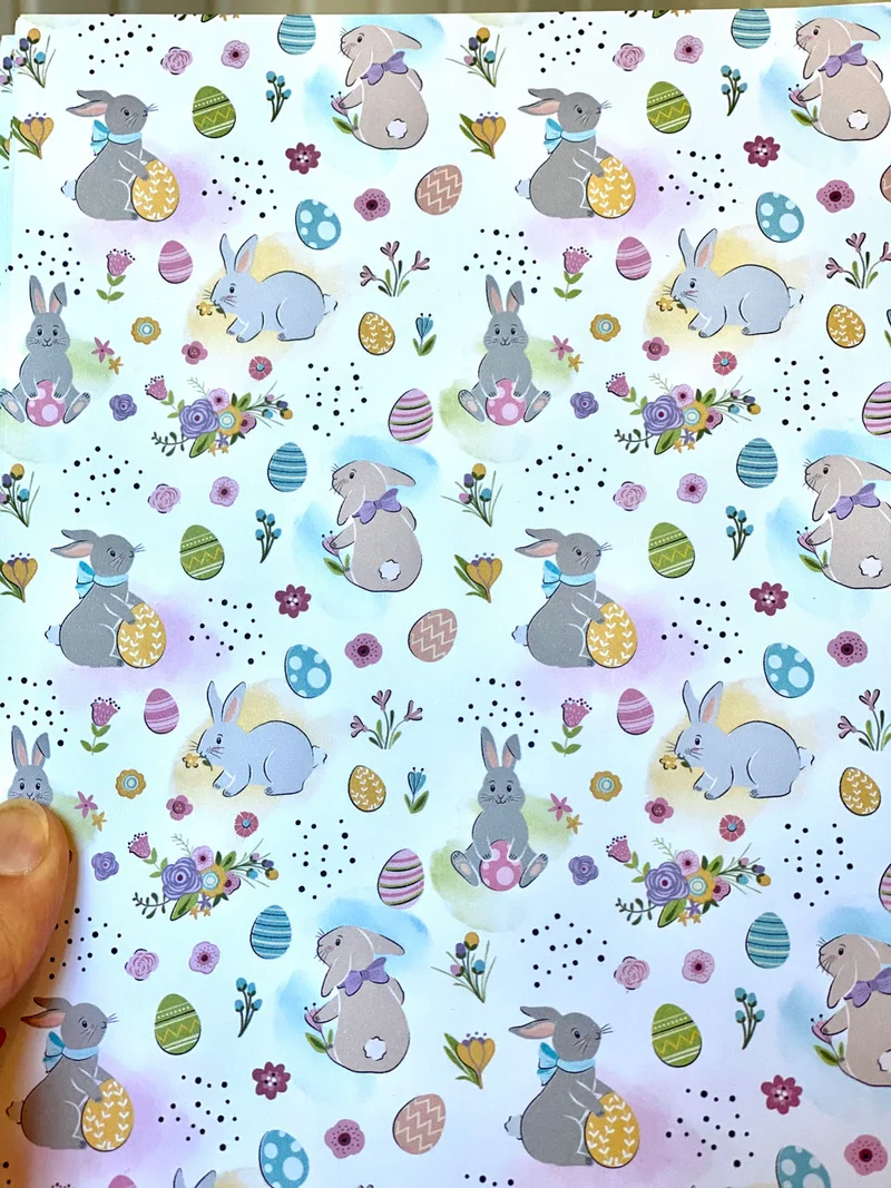 Papier mit Ostermotiven