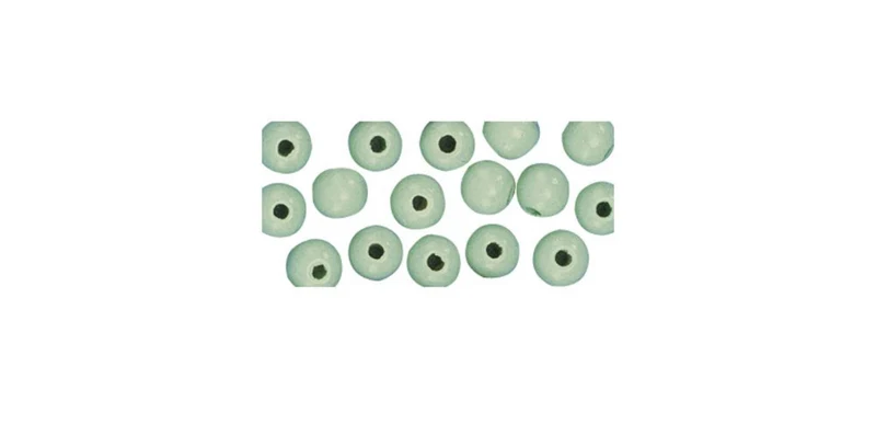 Holzperlen farbig FSC 100%, poliert, 12mm ø